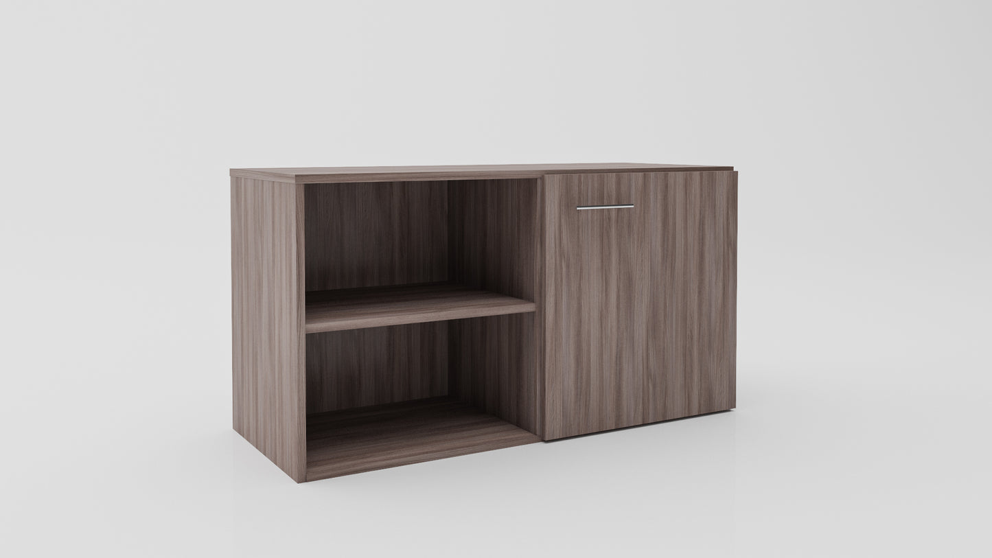 Credenza One Door And Open Shelf