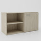 Credenza One Door And Open Shelf