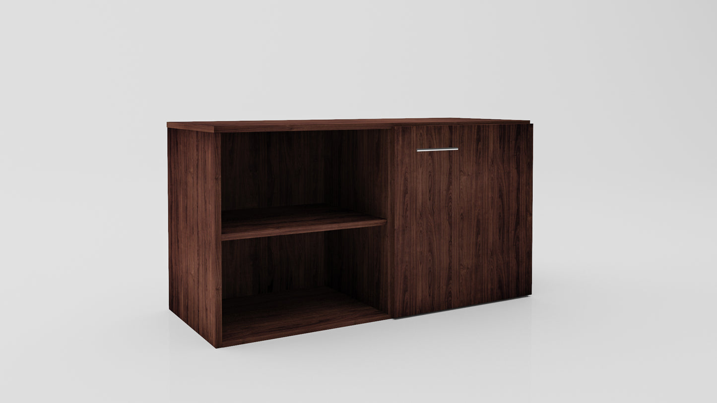 Credenza One Door And Open Shelf