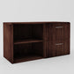 Credenza Two Drawers And Open Shelf