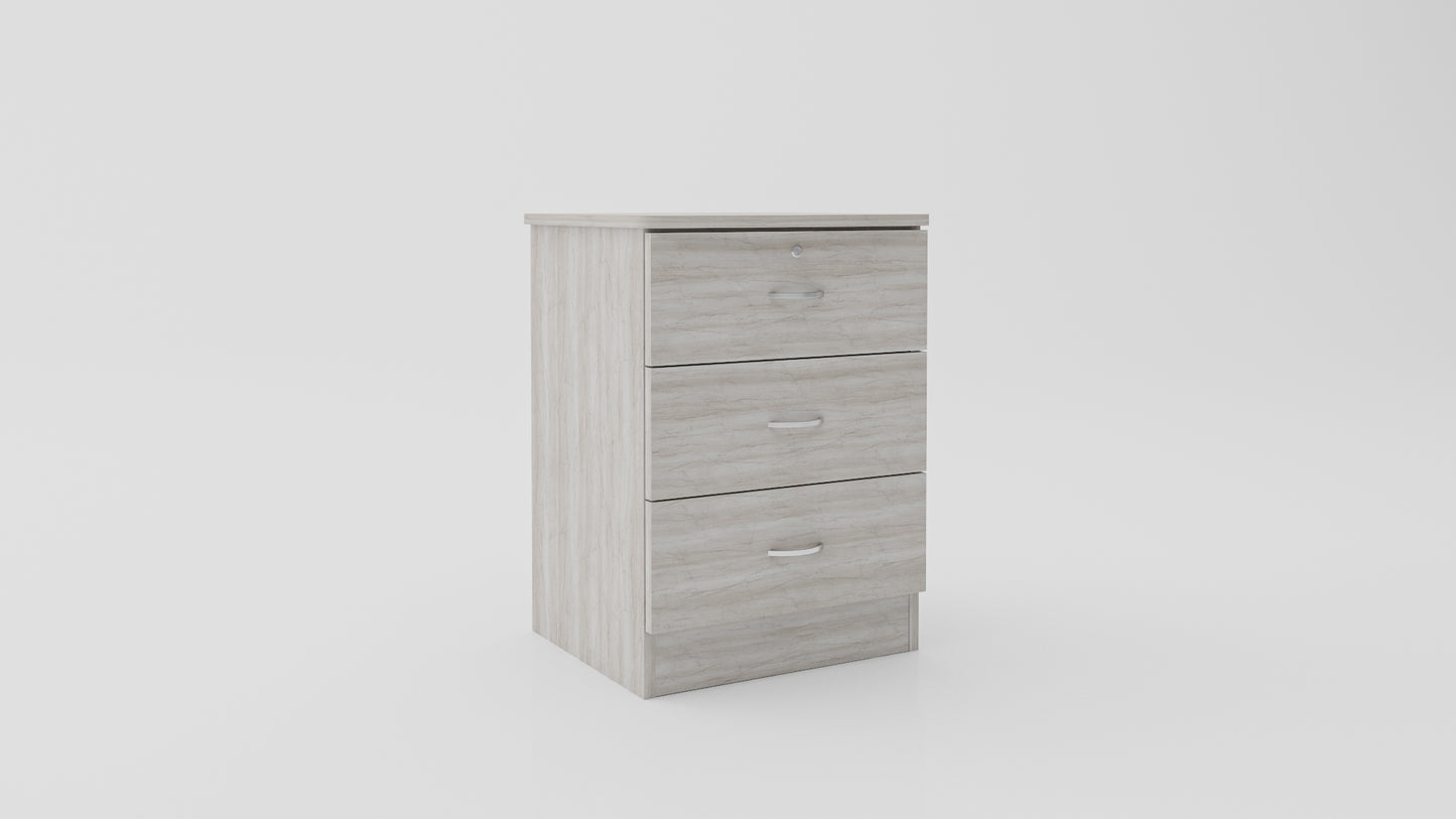 Three Drawer Nightstand