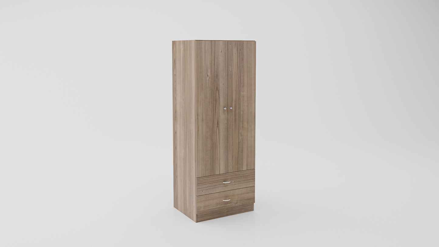 Wardrobe 2 Doors & 2 Drawers