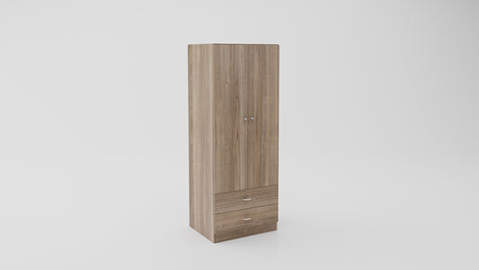 Wardrobe 2 Doors & 2 Drawers