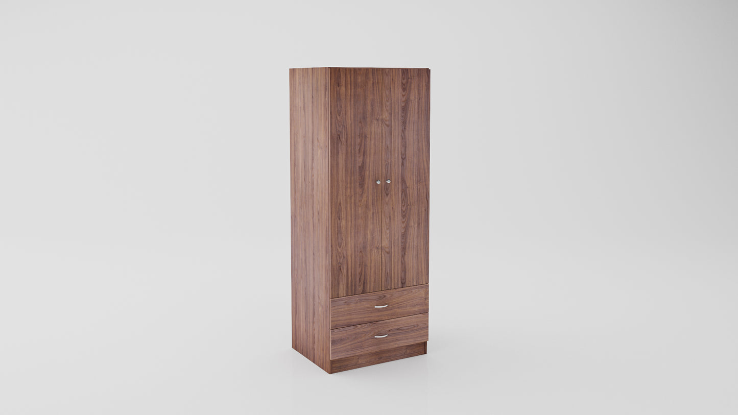 Wardrobe 2 Doors & 2 Drawers